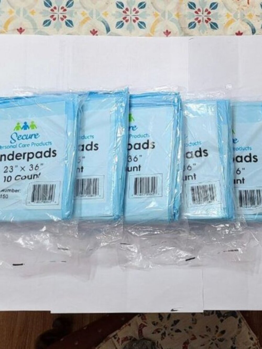 5 PACKS Of Disposable Underpads